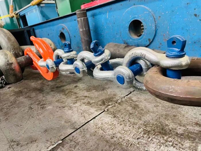 Vérification de la capacité de charge des manilles