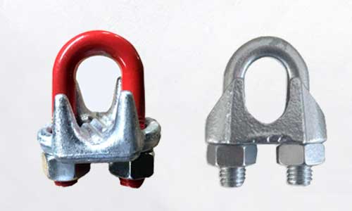 100 Gesenkgeschmiedete Feuerverzinkte Drahtseil-Clips – 1/4 Zoll – Für Kabel Und Seile